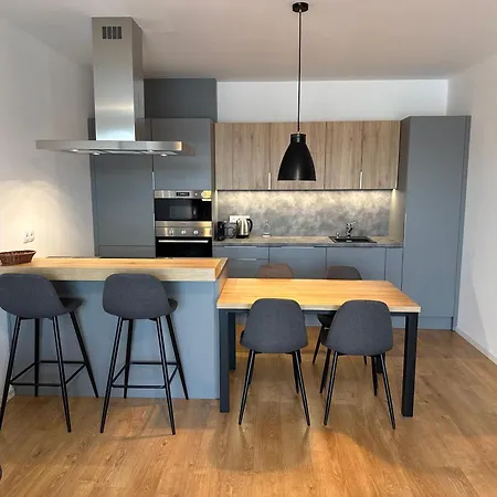 Premium In The Center - Free Parking - Ev Charging Apartman *